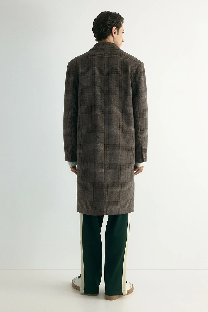 Wool-Blend Coat