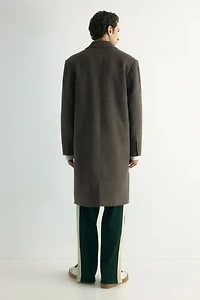 Wool-Blend Coat