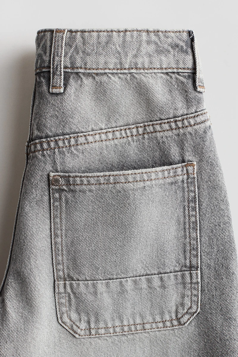Short flottant en denim
