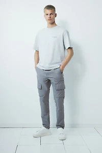 Regular-Fit Twill Cargo Pants