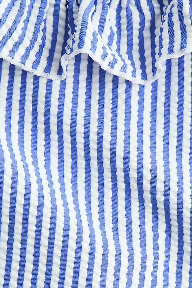 Ruffle-Trimmed Swimsuit