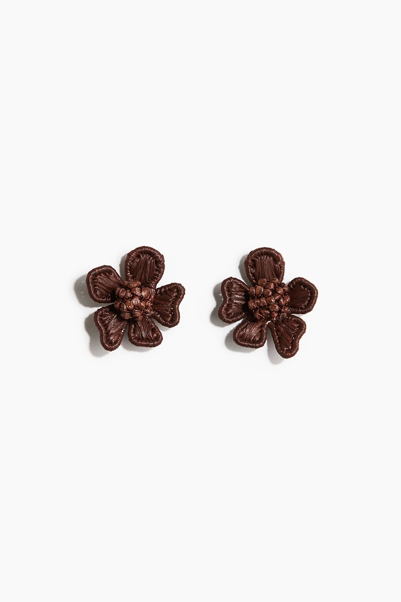 Flower-Shaped Earrings