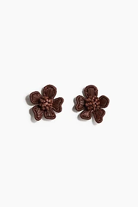 Flower-Shaped Earrings