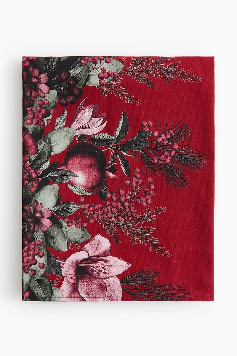 Nappe en coton à motif