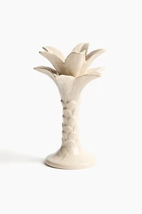 Large Palm Tree Candlestick
