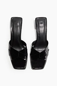 Block-Heeled Sandals