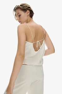Pointelle Jersey Pants