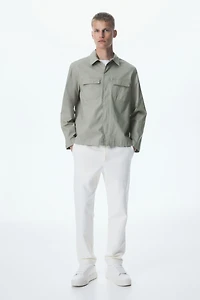 Regular-Fit Utility Overshirt