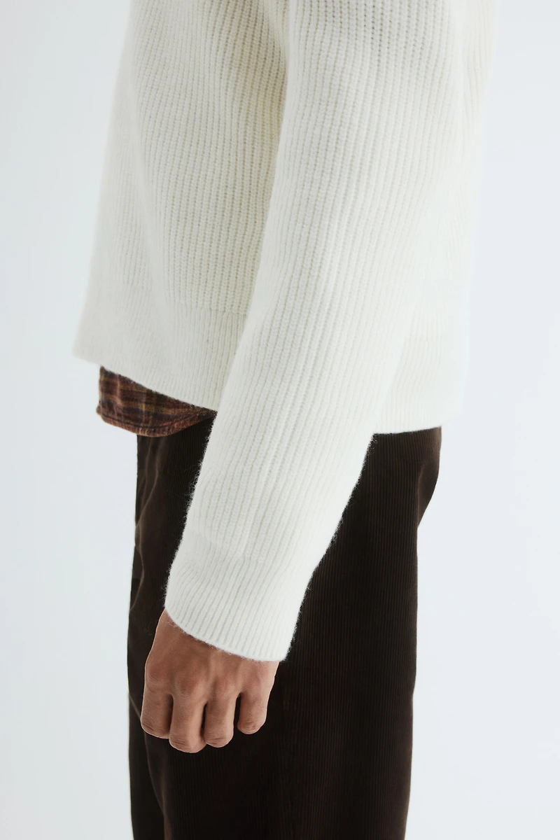 Regular-Fit Half-Zip Sweater