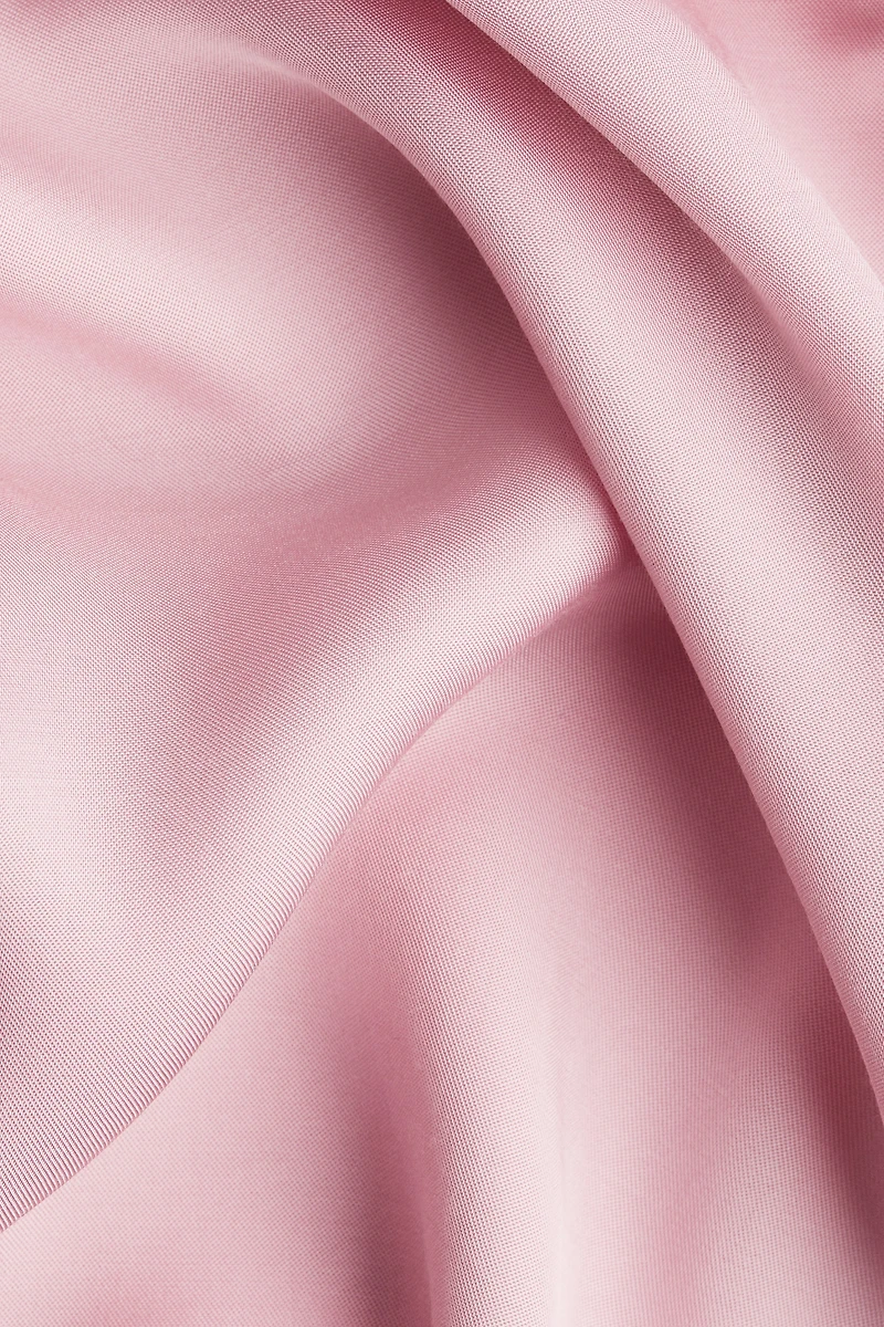 Scarf-Detail Blouse