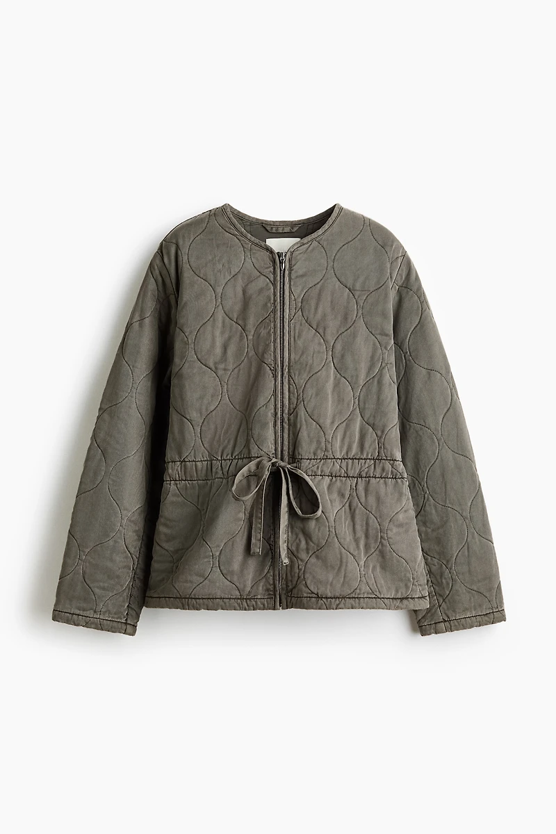 Quilted Twill Jacket