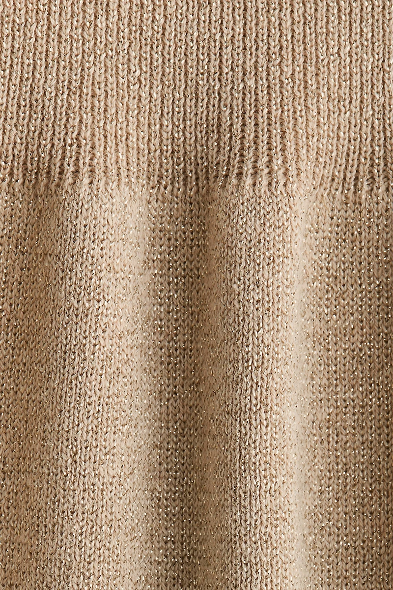 Shimmery Knit Dress