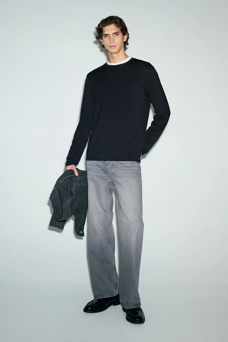 Warming Regular-Fit Long-Sleeved T-Shirt