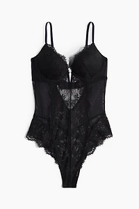 Super Push-Up Lace Bodysuit