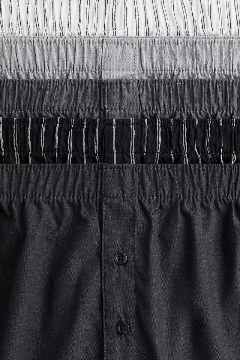 5-pack Woven Cotton Boxer Shorts