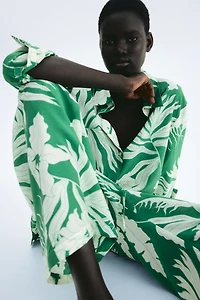 Loose-Fit Drawstring Pants