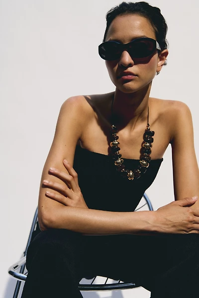 Beaded Cord Necklace