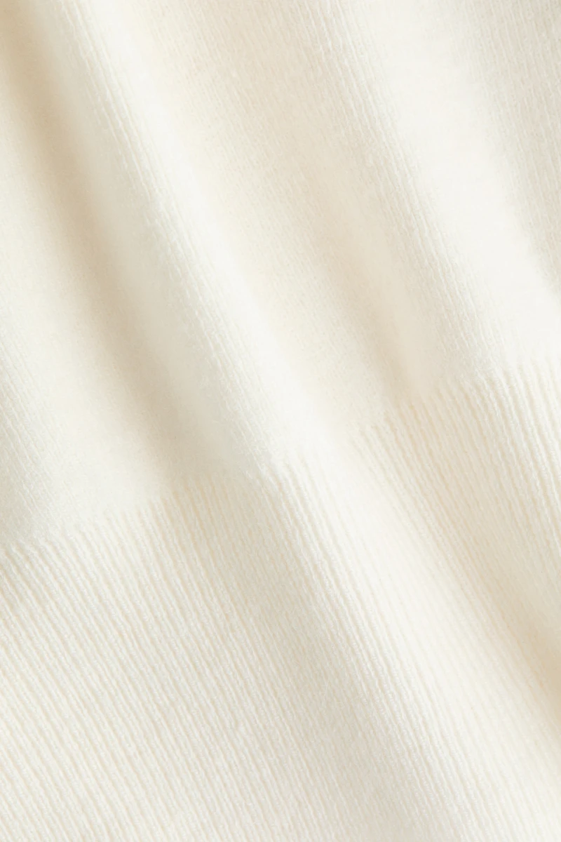 Haut froncé en tricot