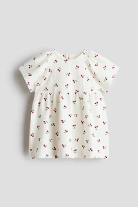 Printed Jersey Dress