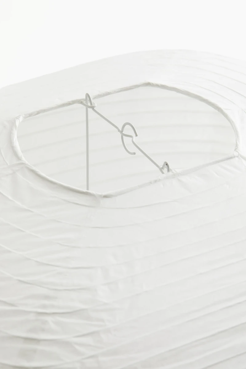Grand abat-jour en papier de riz