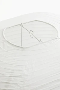 Grand abat-jour en papier de riz