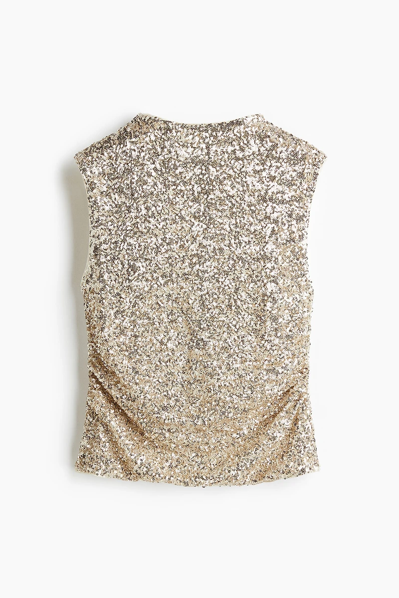 Haut à sequins