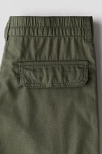 Wide-leg Cargo Pants