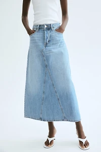 A-Line Denim Skirt