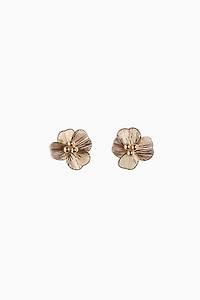 Flower-Shaped Earrings