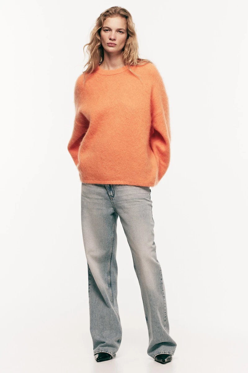 Oversized Mohair-Blend Sweater