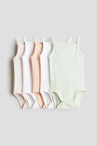 5-pack Cotton Bodysuits