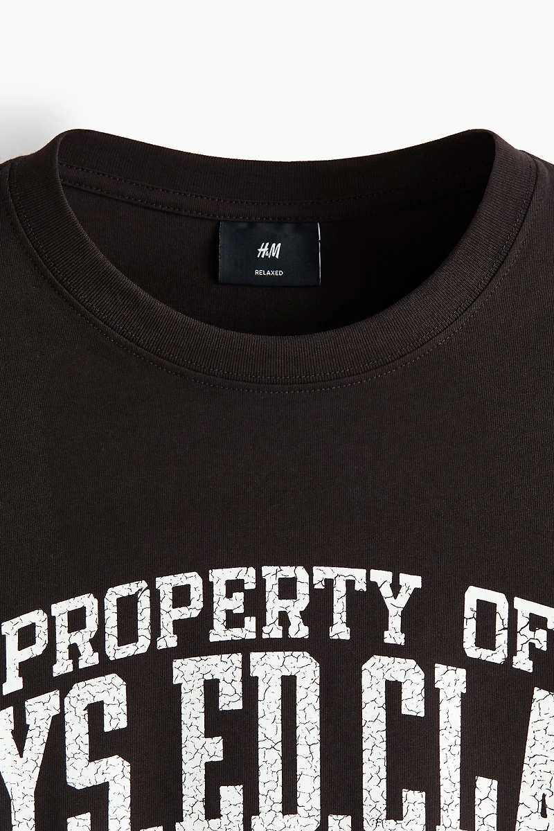 Loose Fit Printed T-shirt