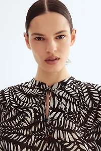 Oversized Cotton Blouse