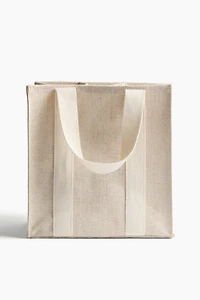 Sac à bouteilles en jute mélangé