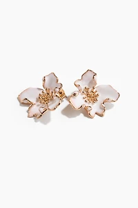 Flower-Shaped Earrings