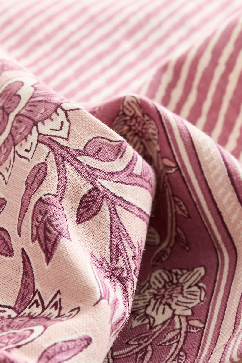 Patterned Cotton Tablecloth