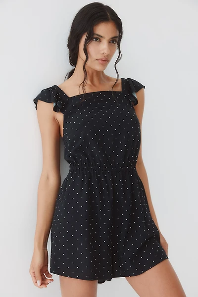 Tie-Back Romper