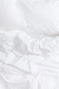 Enveloppe de couette lit double en percale coton