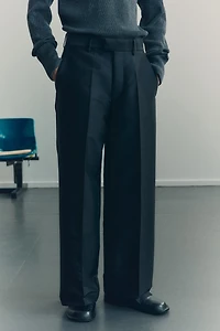 Loose-Fit Tailored Pants