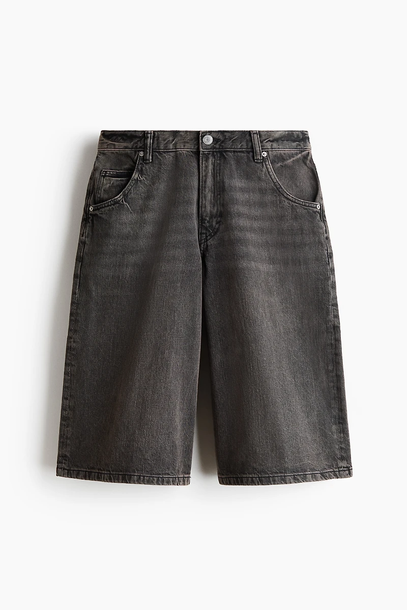 Baggy Denim Shorts