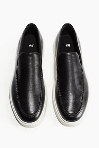 Moccasin-Seam Loafers