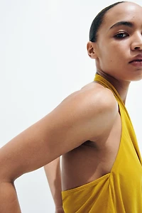 Haut asymétrique à dos nu
