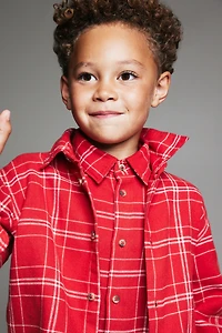 Chemise en flanelle de coton