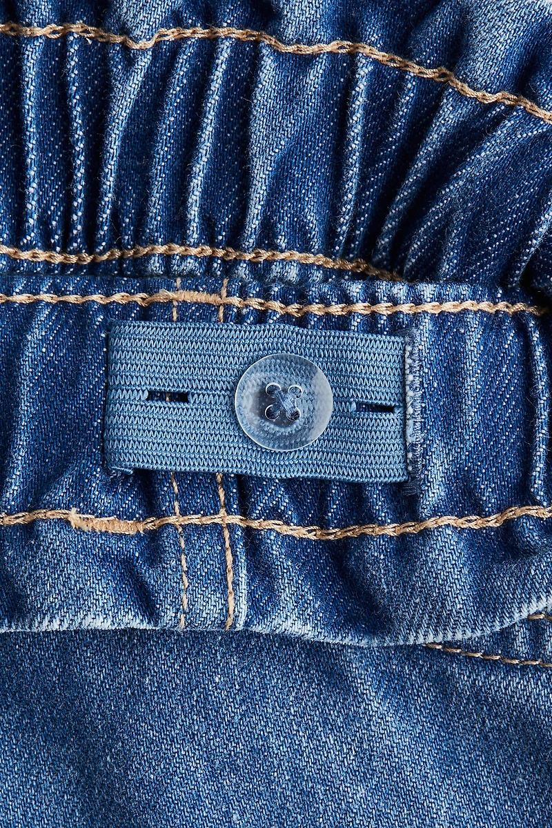 Loose-Fit Tapered Jeans