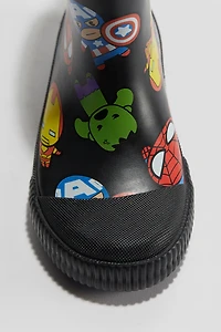 Printed Rubber Boots