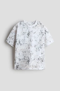 T-shirt ample imprimé