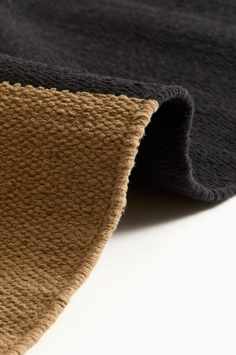 Checked Cotton Rug