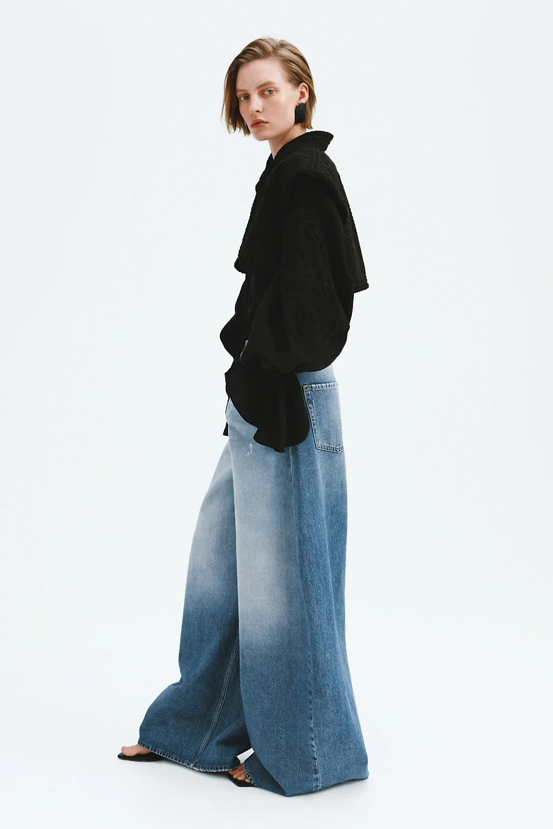 Barrel Leg Regular Jeans