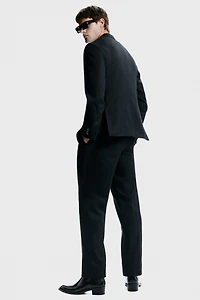 Veste classique à fermeture droite