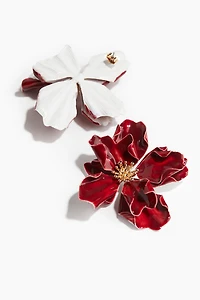 Flower-Shaped Earrings